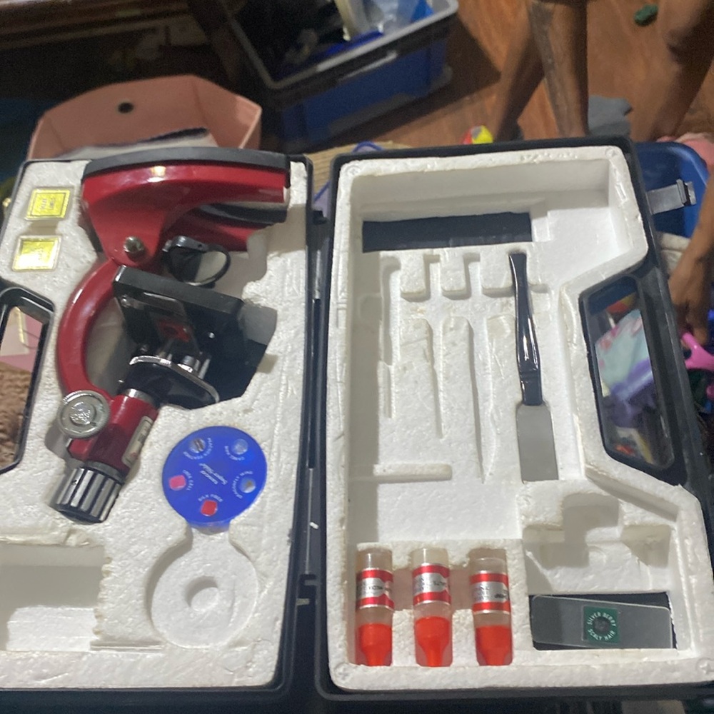 Tasco microscope 750 power